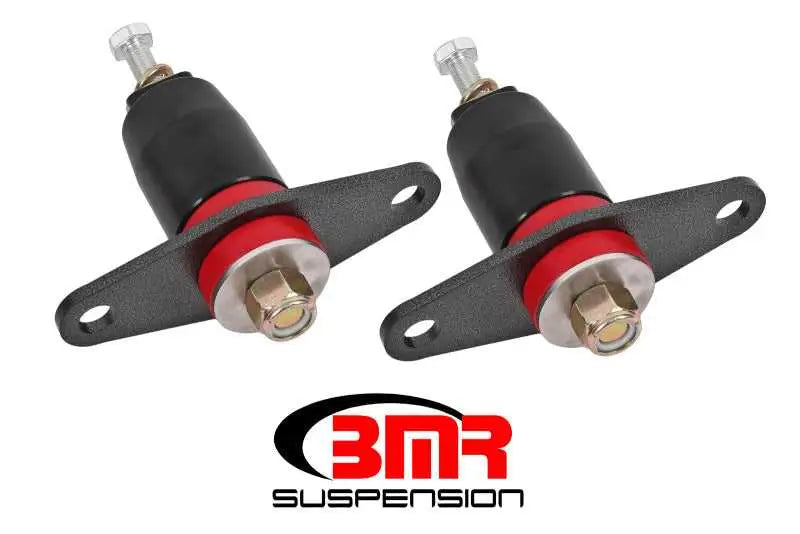 BMR Suspension BMR 16-17 6th Gen Camaro Motor Mount Kit (Polyurethane) - Black Anodized