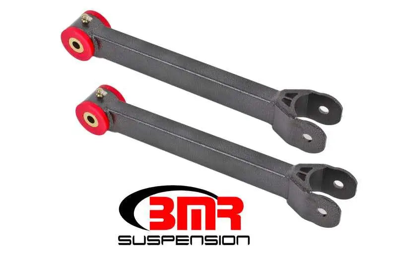 BMR Suspension BMR 16-17 6th Gen Camaro Non-Adj. Lower Trailing Arms (Polyurethane) - Black Hammertone
