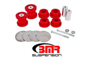 BMR Suspension BMR 16-17 6th Gen Camaro Rear Cradle Bushing Kit (Polyurethane) - Red