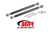 BMR Suspension BMR 16-17 6th Gen Camaro Rear Double Adj. Rod Ends Toe Rods - Black Hammertone