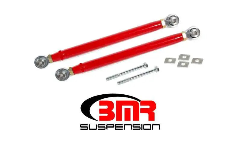BMR Suspension BMR 16-17 6th Gen Camaro Rear Double Adj. Rod Ends Toe Rods - Red