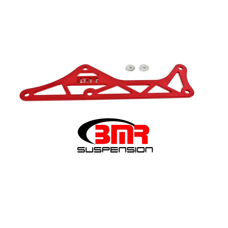 BMR Suspension DTB005R BMR 16-17 6th Gen Camaro Steel Driveshaft Tunnel Brace - Red