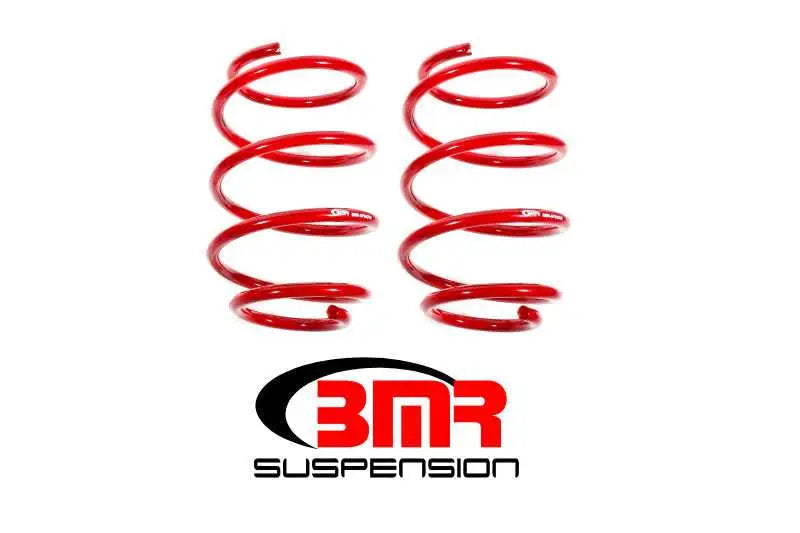 BMR Suspension BMR 16-17 6th Gen Camaro V8 Front Performance Version Lowering Springs - Red