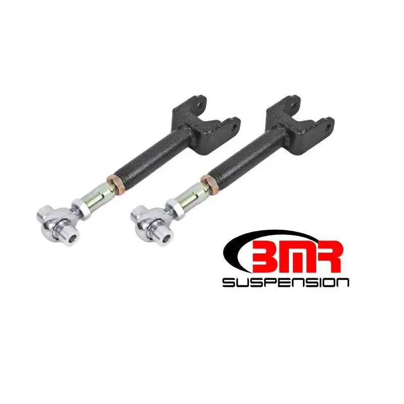 BMR 64-67 A-Body Upper Control Arms On-Car Adj. Rod Ends - Black Hammertone - UTCA044H
