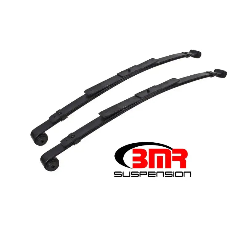 BMR 67-69 1st Gen F-Body Rear Lowering Leaf Springs (2in Drop) - Black