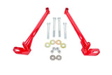BMR 78-87 G-Body Control Arm Reinforcement Braces - Red - Truck & Automotive