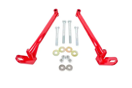 BMR 78-87 G-Body Control Arm Reinforcement Braces - Red - Truck & Automotive