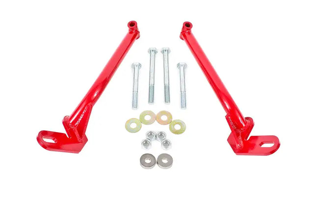 BMR 78-87 G-Body Control Arm Reinforcement Braces - Red - Truck & Automotive