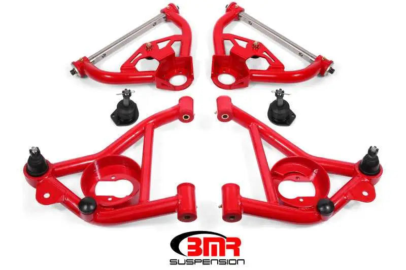 BMR Suspension BMR 78-87 G-Body Upper And Lower A-Arm Kit - Red