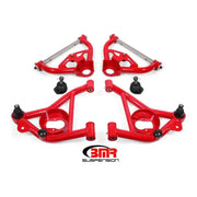 BMR Suspension BMR 78-87 G-Body Upper And Lower A-Arm Kit - Red