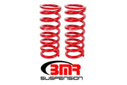 BMR Suspension BMR 79-04 Fox Mustang Front Lowering Springs - Red