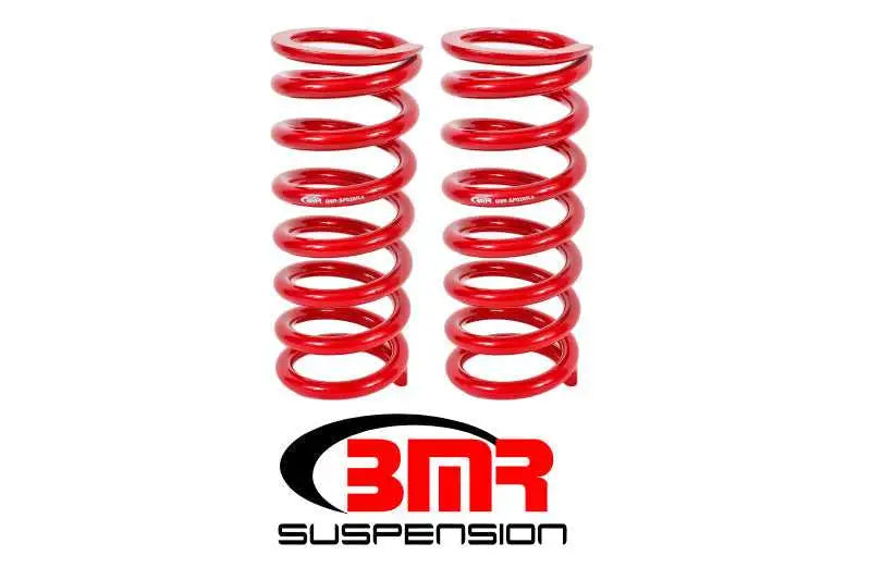 BMR Suspension BMR 79-04 Fox Mustang Front Lowering Springs - Red