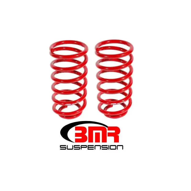 BMR Suspension BMR 79-04 Fox Mustang Rear Lowering Springs - Red