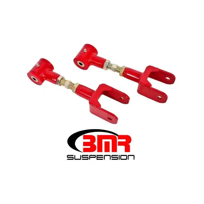 BMR Suspension BMR 79-04 Fox Mustang Upper Control Arms On-Car Adj. (Polyurethane) - Red