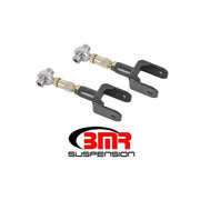 BMR Suspension BMR 79-04 Fox Mustang Upper Control Arms On-Car Adj. Rod Ends - Black Hammertone