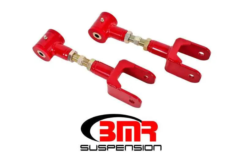 BMR Suspension BMR 79-04 Fox Mustang Upper Control Arms On-Car Adj. (Polyurethane) - Red
