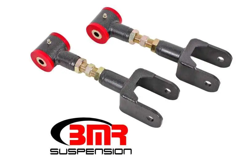 BMR Suspension BMR 79-04 Fox Mustang Upper Control Arms On-Car Adj. (Polyurethane) - Black Hammertone