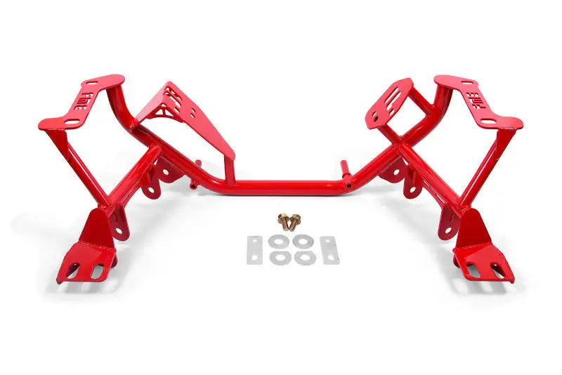 BMR 79-95 Ford Mustang K-Member Standard Version w/ Coilover Perches - Red - Truck & Automotive