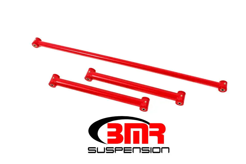 BMR 82-02 3rd Gen F-Body Non-Adj. Rear Suspension Kit (Polyurethane) - Red - Truck & Automotive