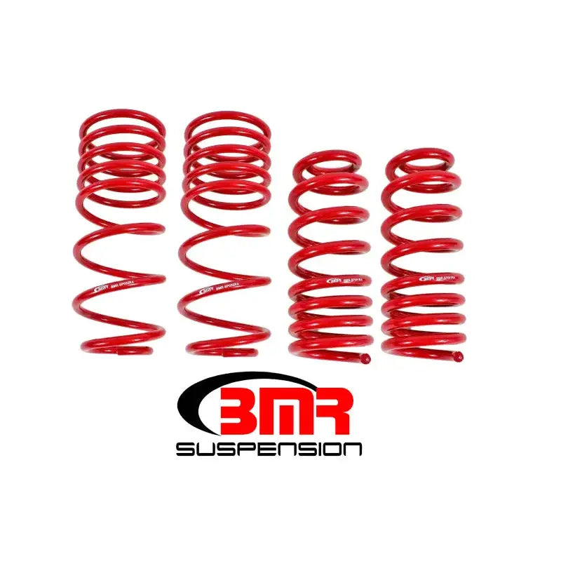BMR 93-02 F-Body Handling Version Lowering Spring Kit (Set Of 4) - Red - Truck & Automotive