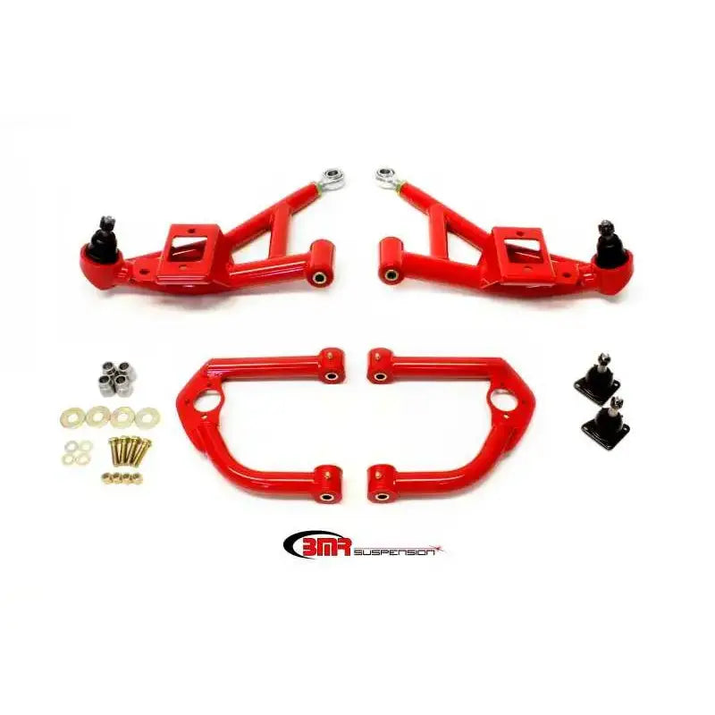 BMR Suspension BMR 93-02 F-Body Upper And Lower A-Arm Kit - Red