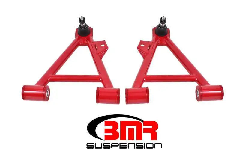 BMR Suspension BMR 94-04 Mustang Lower Non-Adj. A-Arms (Coilover Only) w/ STD. Ball Joint (Poly) - Red