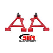 BMR Suspension BMR 94-04 Mustang Lower Non-Adj. A-Arms (Coilover Only) w/ STD. Ball Joint (Poly) - Red