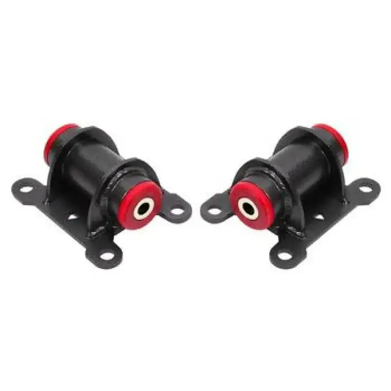 BMR 98-02 Chevrolet Camaro Motor Mount Kit (Steel) w/ Poly Bushings - Black Hammertone - Truck & Automotive