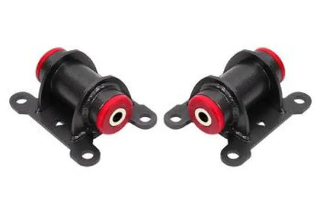 BMR 98-02 Chevrolet Camaro Motor Mount Kit (Steel) w/ Poly Bushings - Black Hammertone - Truck & Automotive