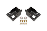 BMR 21-24 Ford Bronco Rear Shock Mount Skid Plates - Black Hammertone - BMR Suspension