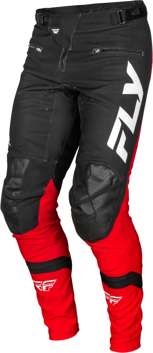 Rayce Bicycle Pant Ca/Ny Red/Black/White Sz 20 - FLY RACING