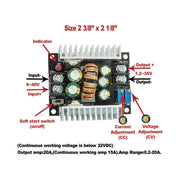 Boat Lift Boss DC TO DC 640V020A DC Converter 3004.0147