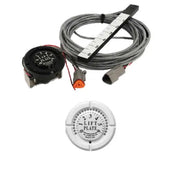 Bobs Machine 110-310000 0 To 6 Range - White Led Gauge Std Plate