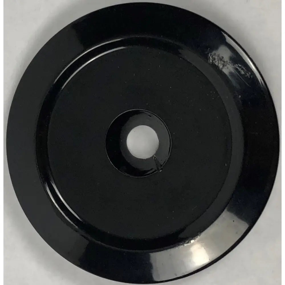 Bobs Machine Easy To Install Trolling Motor Stabilizer Deck Plate 311-100000-PCGBLK - Glossy Black Saver
