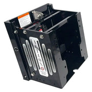 Bobs Machine Made In USA Outboard Motor Jack Plate 100-111000P-PCGBLK-Nospn-NG - Black 10 Action Series Pwd Coated
