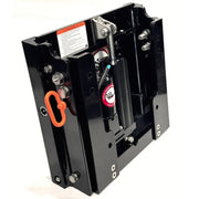 Bobs Machine No Spring Or Chains Outboard Motor Jack Plate 100-105102P-PCGBLK - Black Kick Back Jac