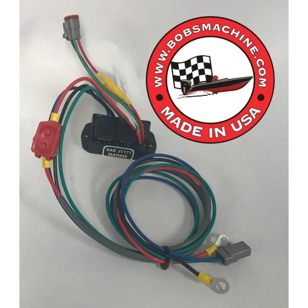 Bobs Machine No Spring Or Chains Outboard Motor Jack Plate 100-105102P-PCGBLK - Black Kick Back Jac