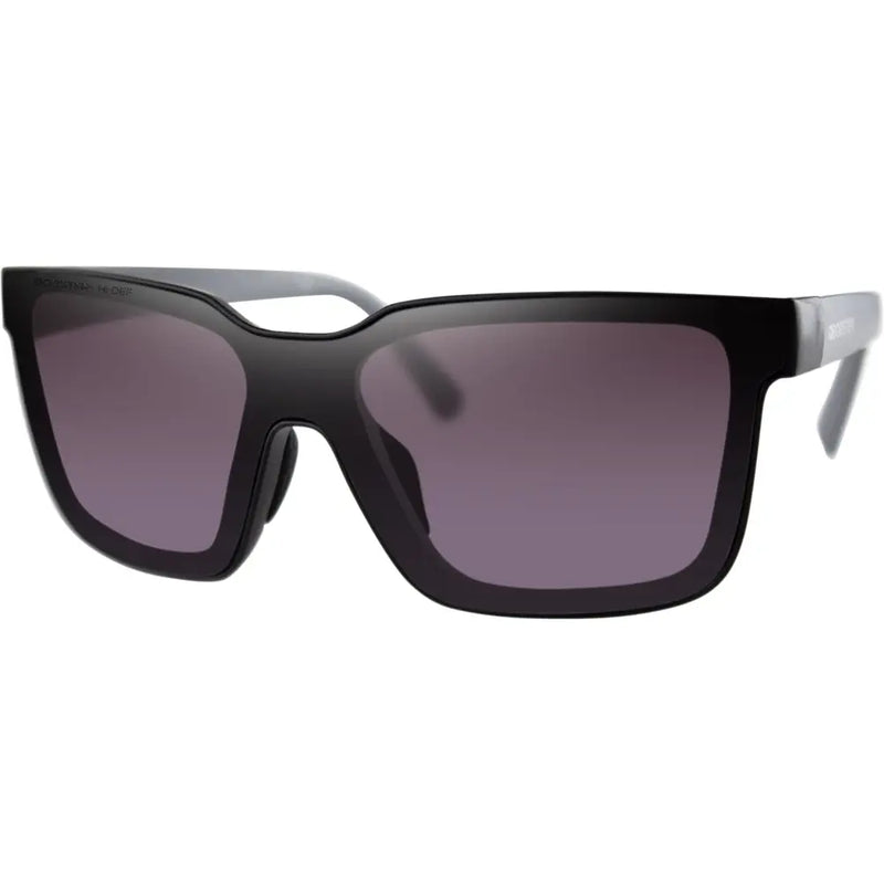 Bobster Boost Sunglasses Eyewear BBST001H - Matte Black Frame Silver Lens Mir