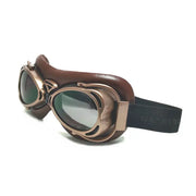 Bobster Flight Goggles Eyewear BFLG002 - Brown Frame Smoke Lens Antique