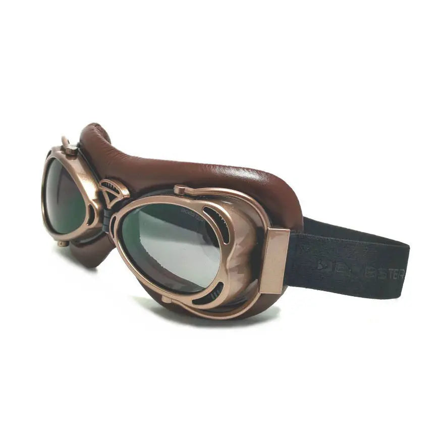Bobster Flight Goggles Eyewear BFLG002 - Brown Frame Smoke Lens Antique