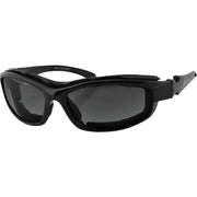 Bobster Road Hog II Sunglasses Eyewear BRH2001 - Black Lens Conv