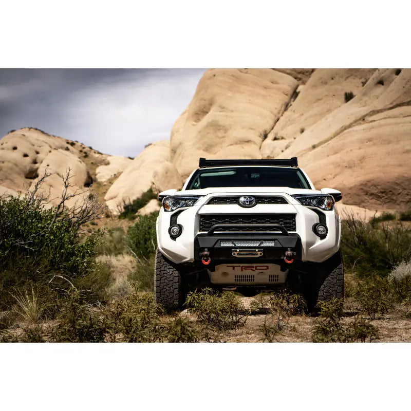 Body Armor 4x4 TR-19339 Body Armor 4x4 2014+ Toyota 4Runner HiLine Front Winch Bumper