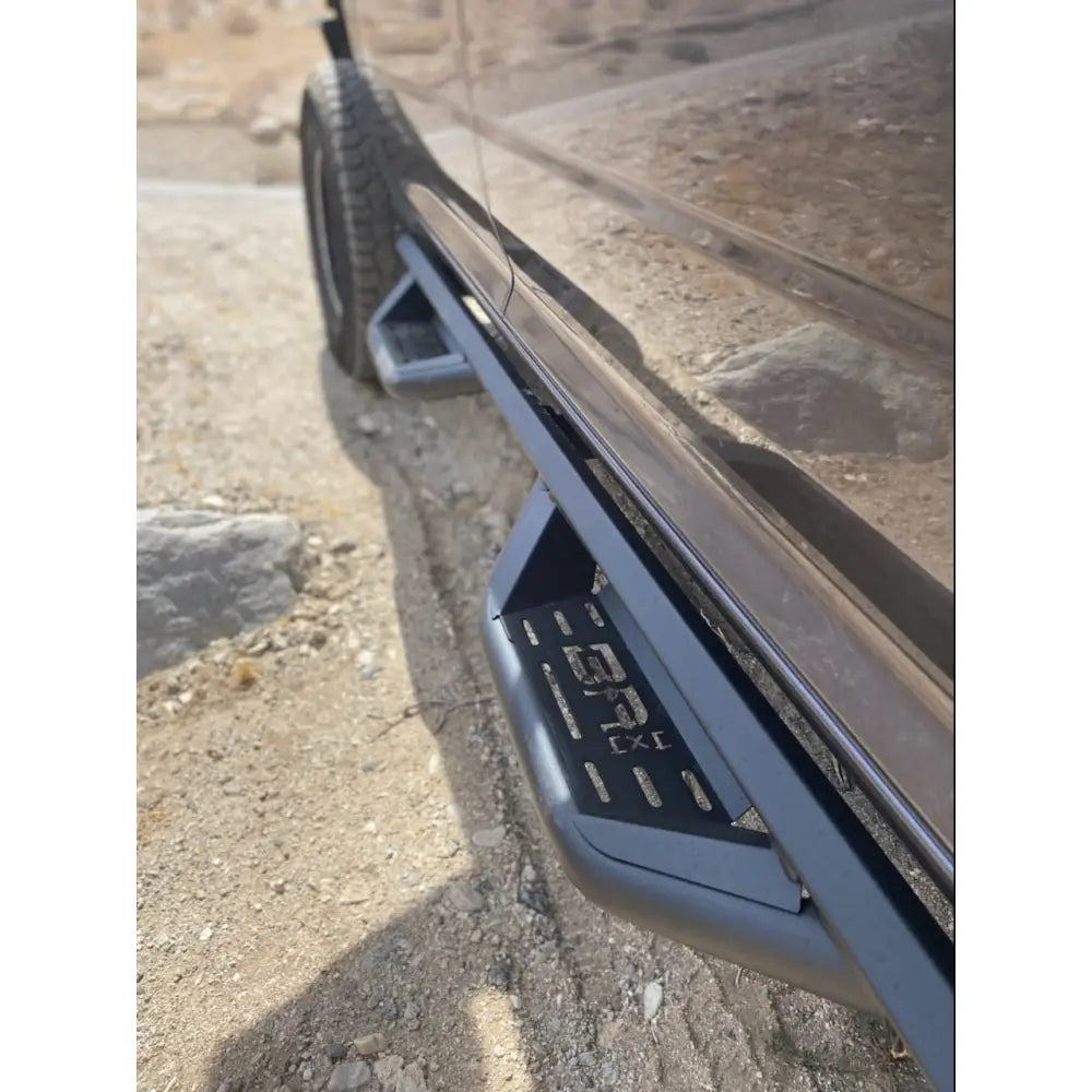 Body Armor Cab Length Configuration Running Board DG-4201 - Ambush Side Steps