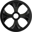 SLYDOG BOG100UNVSOLBLK Vortex Bogie Wheel 10" Black Alpha Wheel A/C