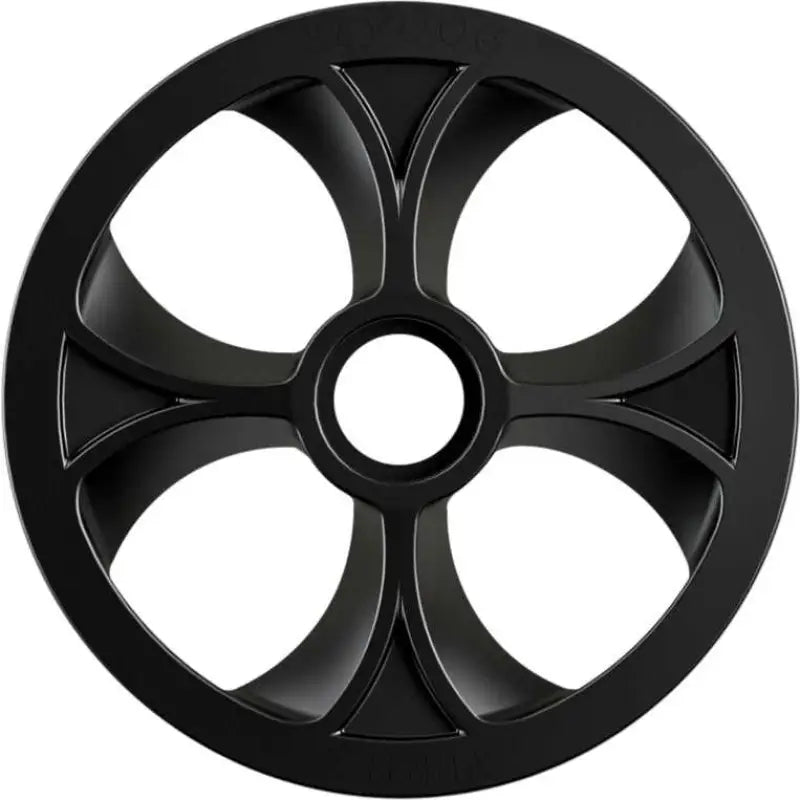 SLYDOG BOG100UNVSOLBLK Vortex Bogie Wheel 10" Black Alpha Wheel A/C