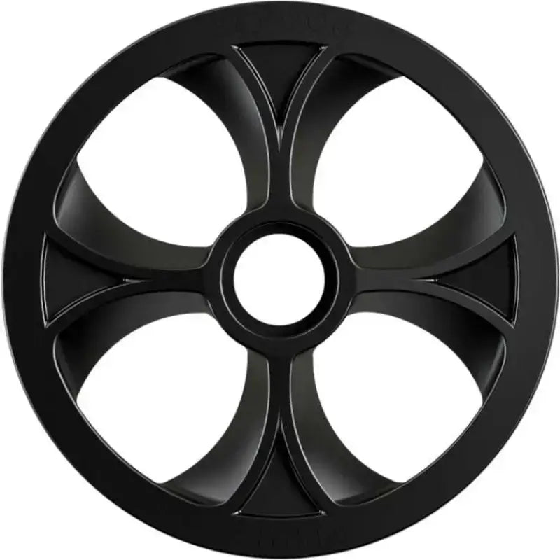 SLYDOG BOG100UNVSOLBLK Vortex Bogie Wheel 10" Black Alpha Wheel A/C