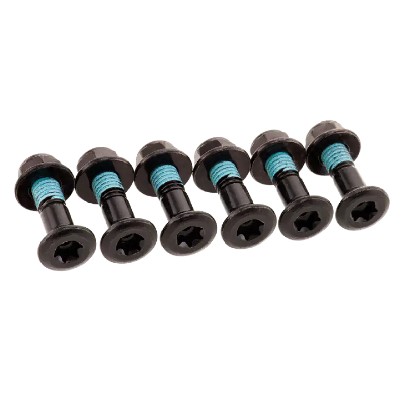 Bolt 2008-HS.EUBK Euro Style Hub-Savers Black Sprocket Fastening Kit - Hardware/Fasteners/Fittings