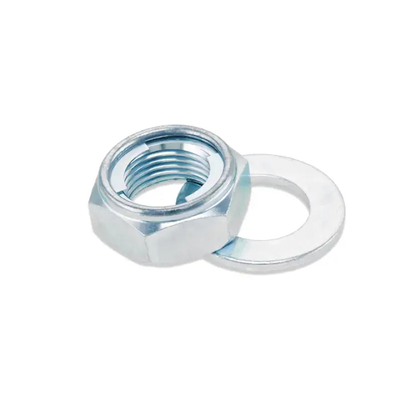 Silver lock nut and washer for Bolt AXN18 Locking Axle Nut 18Mm product