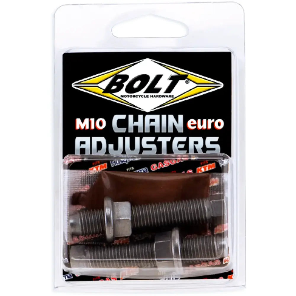 BOLT CH-EURO Euro Style M10 Chain Adjusters for Gas, Husqvarna, and KTM - BOLT