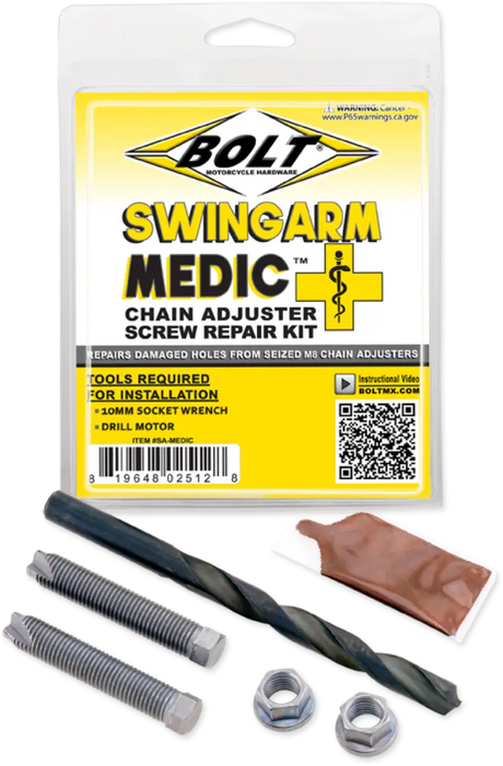 BOLT SA-MEDIC Swingarm Medic Chain Adjuster Repair Kit - BOLT